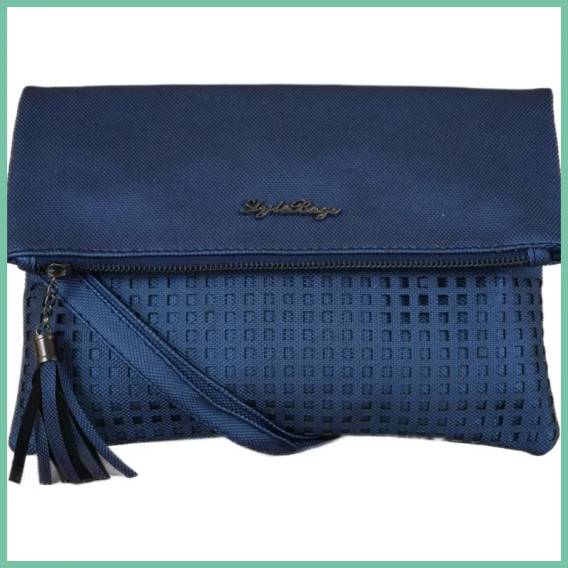 Stylebags női keresztpántos táska, poliészter, kék taskacenter.hu 1